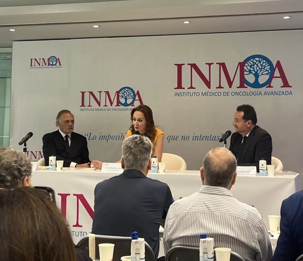 Momento de la presentación de las Jornadas por la Ciencia para el Paciente en Inmoa