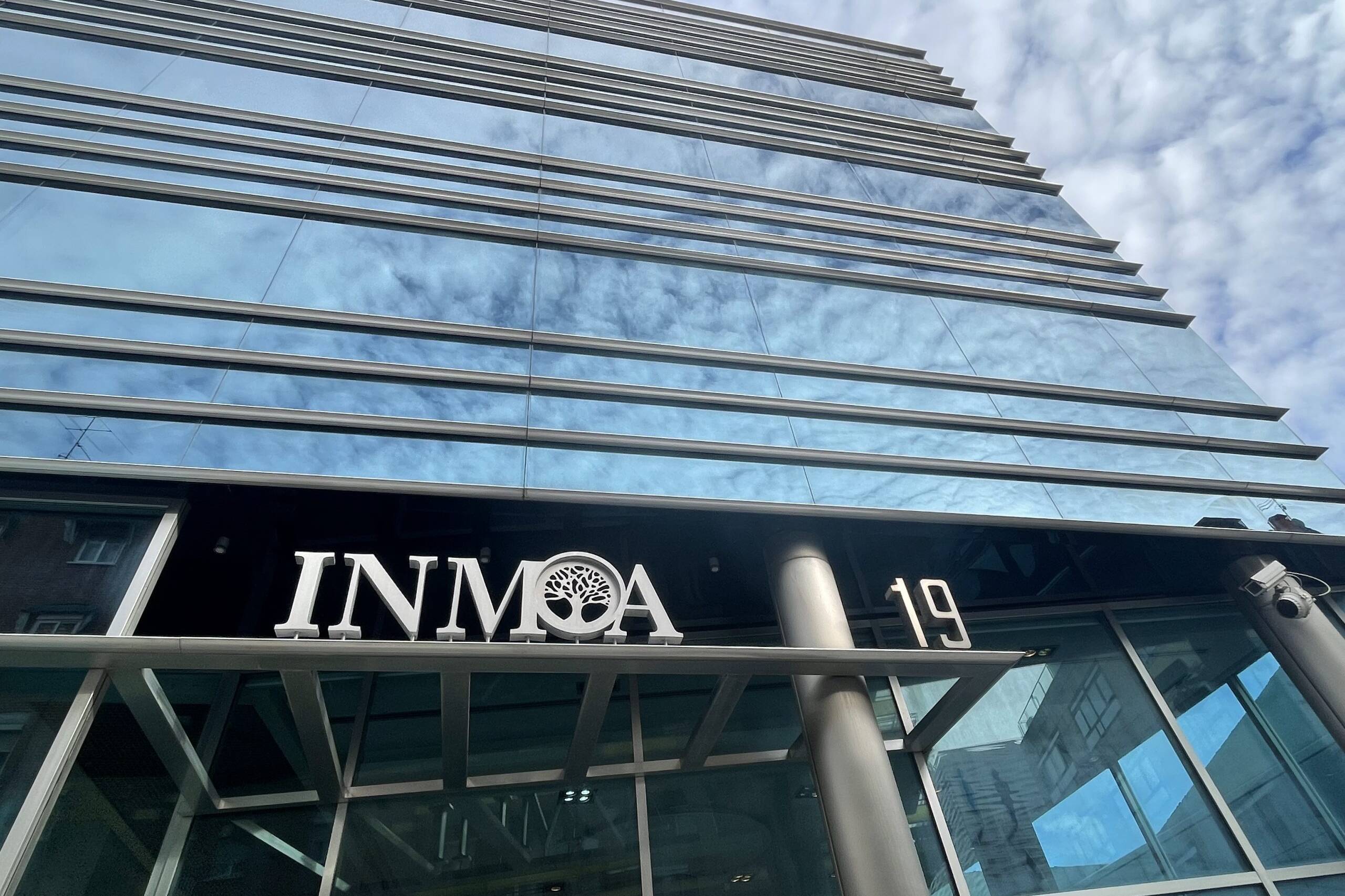 Fachada de Inmoa, creadores del primer centro nacional de prevención del cáncer, el CNPC