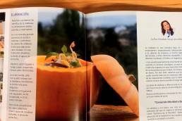 Cocinando tu salud receta con sabor de otoño calabaza libro abierto