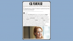 Dra. Elisabeth Arrojo Oncologa entrevista revista Glamour imagen destacada