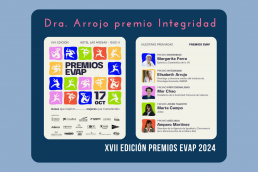 La Dra. Arrojo premio a la Integridad EVAP Valencia 2024_imagen destacada