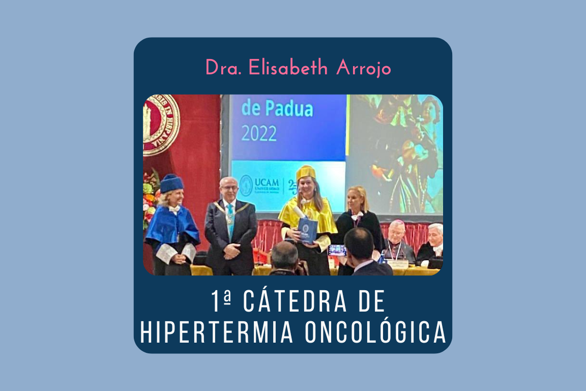 Elisabeth Arrojo 1ª Cátedra en Hipertermia Oncológica imagen destacada post_Dra Arrojo recibe Cátedra