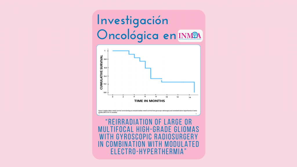Investigación Oncológica en INMOA Oncothermia Paper Cientifico Gliomas Oncohtermia y Radiocirugia ZAP-x_imagen destacada