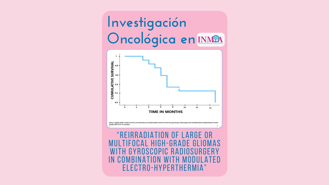 Investigación Oncológica en INMOA Oncothermia Paper Cientifico Gliomas Oncohtermia y Radiocirugia ZAP-x_imagen destacada