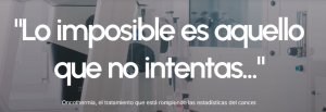 INMOA Oncothermia imagenes lo imposible es aquello que no intentas