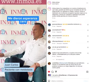 segunda opinión médica oncología caso éxito metástasis