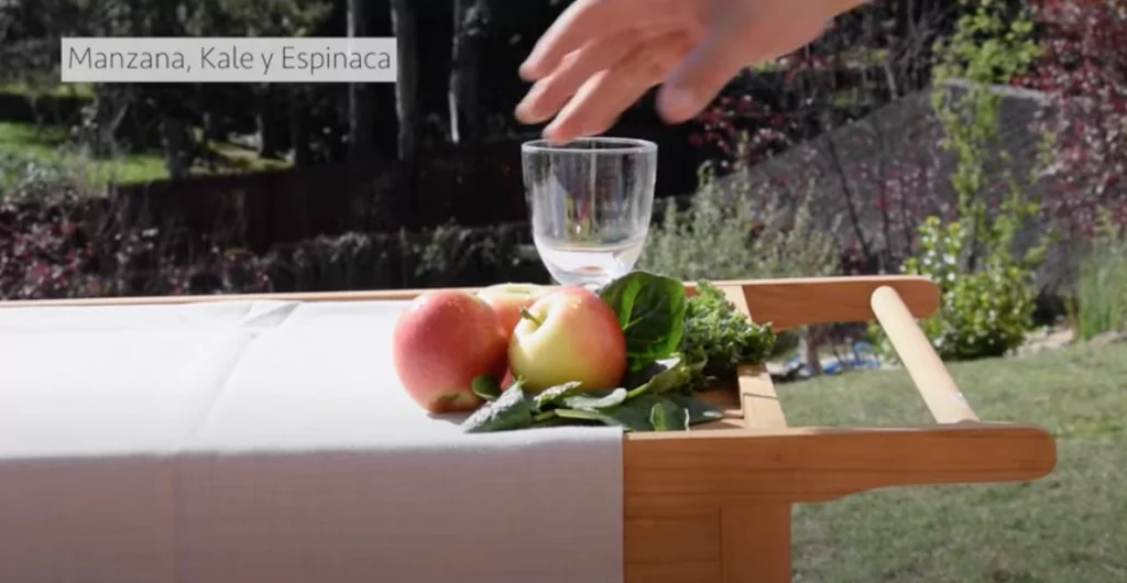 Manzana, kale y espinaca: Aperitivos saludables