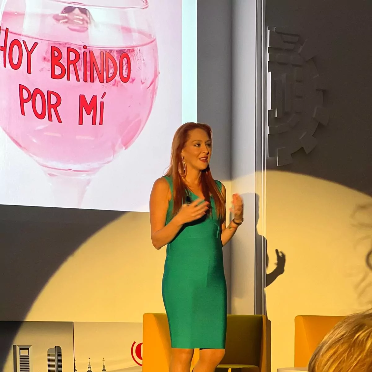 Dra. Elisabeth Arrojo en la I Jornada de la Salud de INMOA